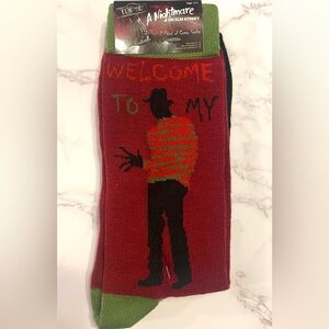 A Nightmare on Elm Street socks